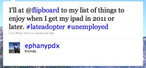 maybe someday iPad tweet