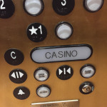 Extra large casino elevator button